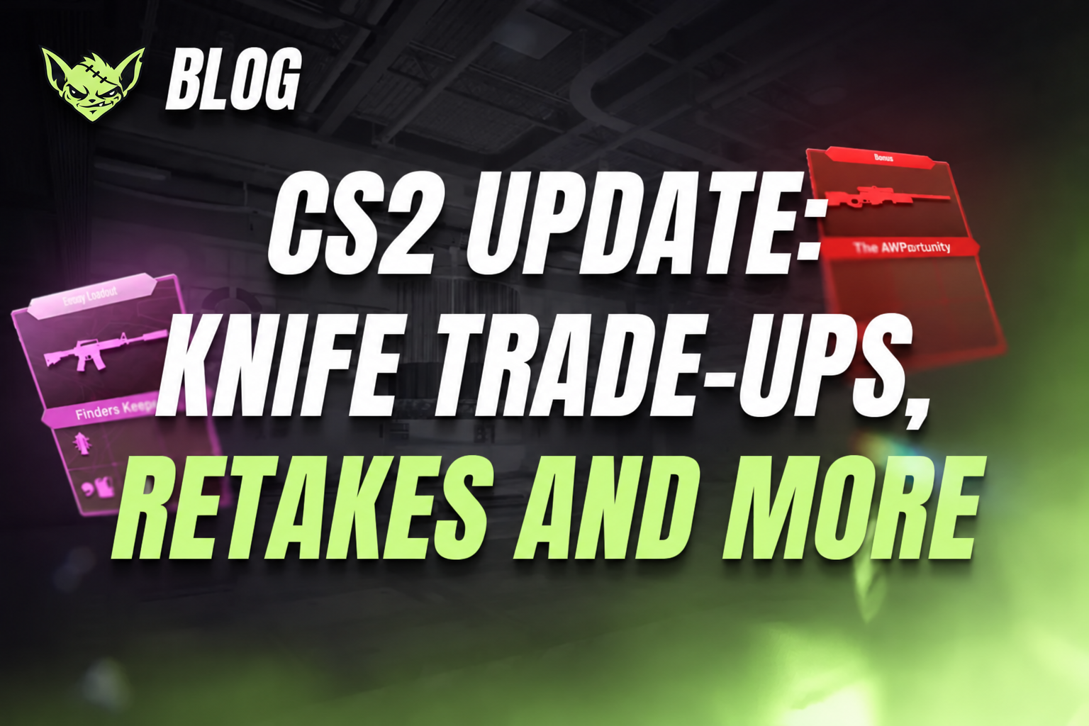 CS2 update knife trade-ups and retake